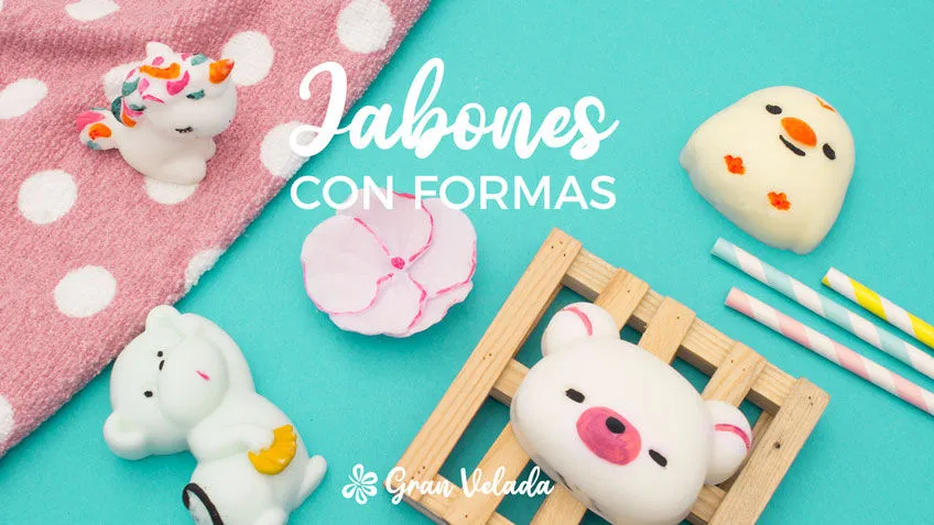 jabones con formas